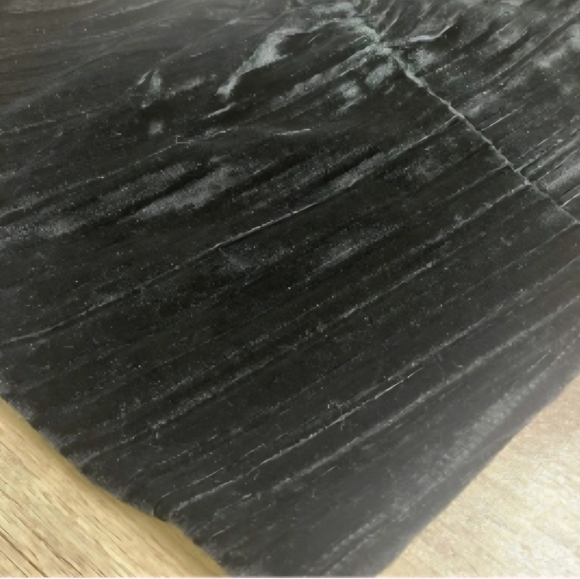 Women's Slim Fit Cinched Front Velvet Tank Top Wild Fable Black Size L NWOT. - Picture 7 of 13